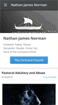 Mobile Screenshot of nathanjamesnorman.com